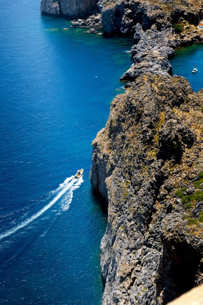 Coves near Faliraki